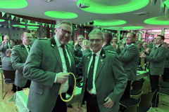 Neuwahlen zum Offizierskorps standen bei der Jahreshauptversammlung der Schützenbruderschaft St. Fabian und Sebastian im Vordergrund.