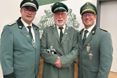 Dieter Bohnenkemper wurde für 65 Jahre Mitgliedschaft geehrt.